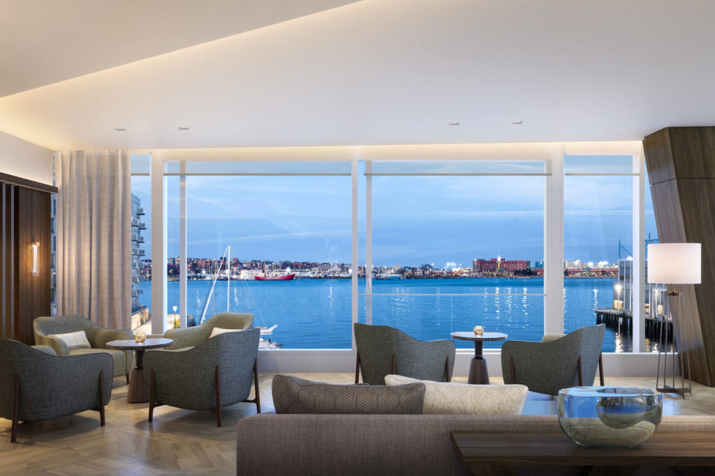 The Lounge at St. Regis Boston, The Residences