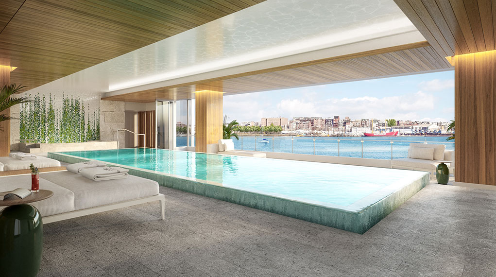 The Pool at St. Regis Boston, The Residences