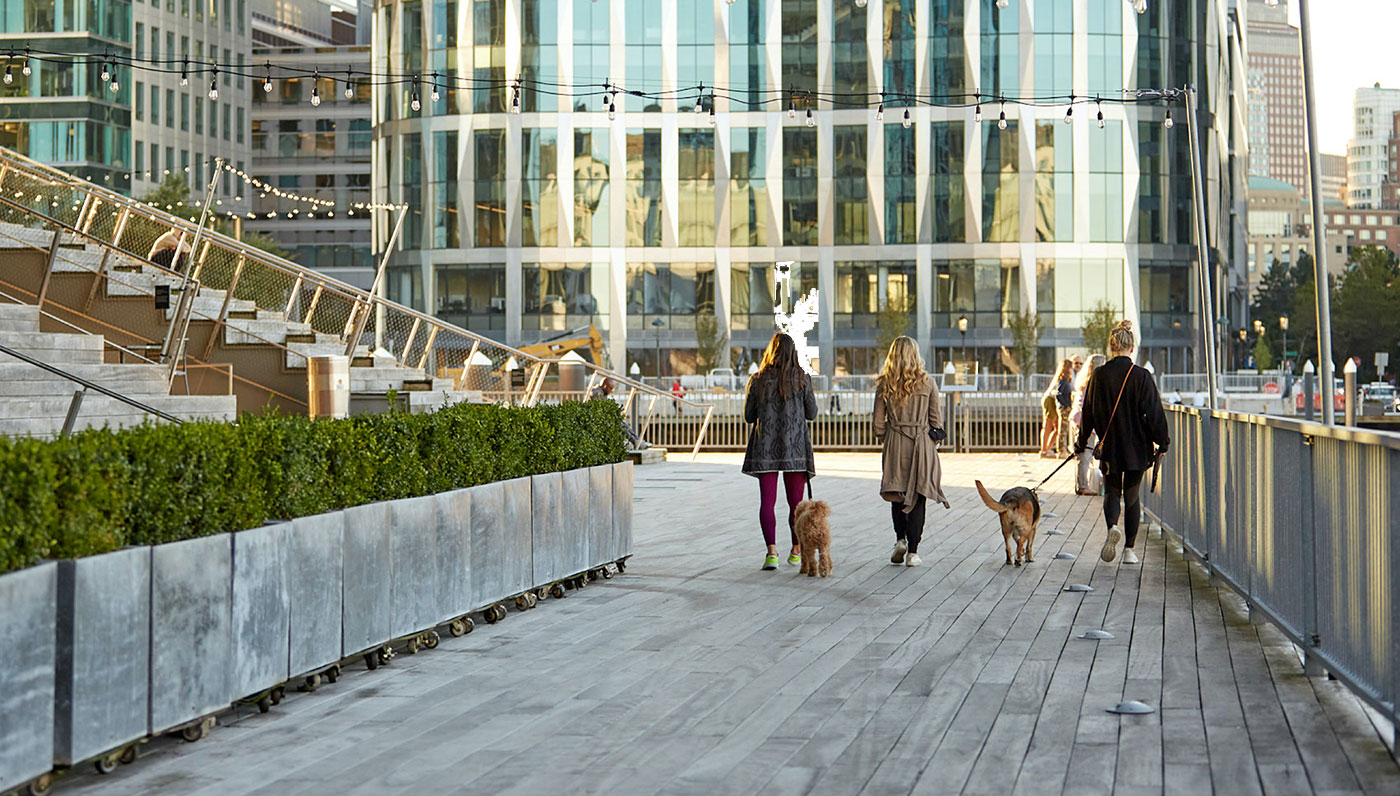 The Boston Harborwalk